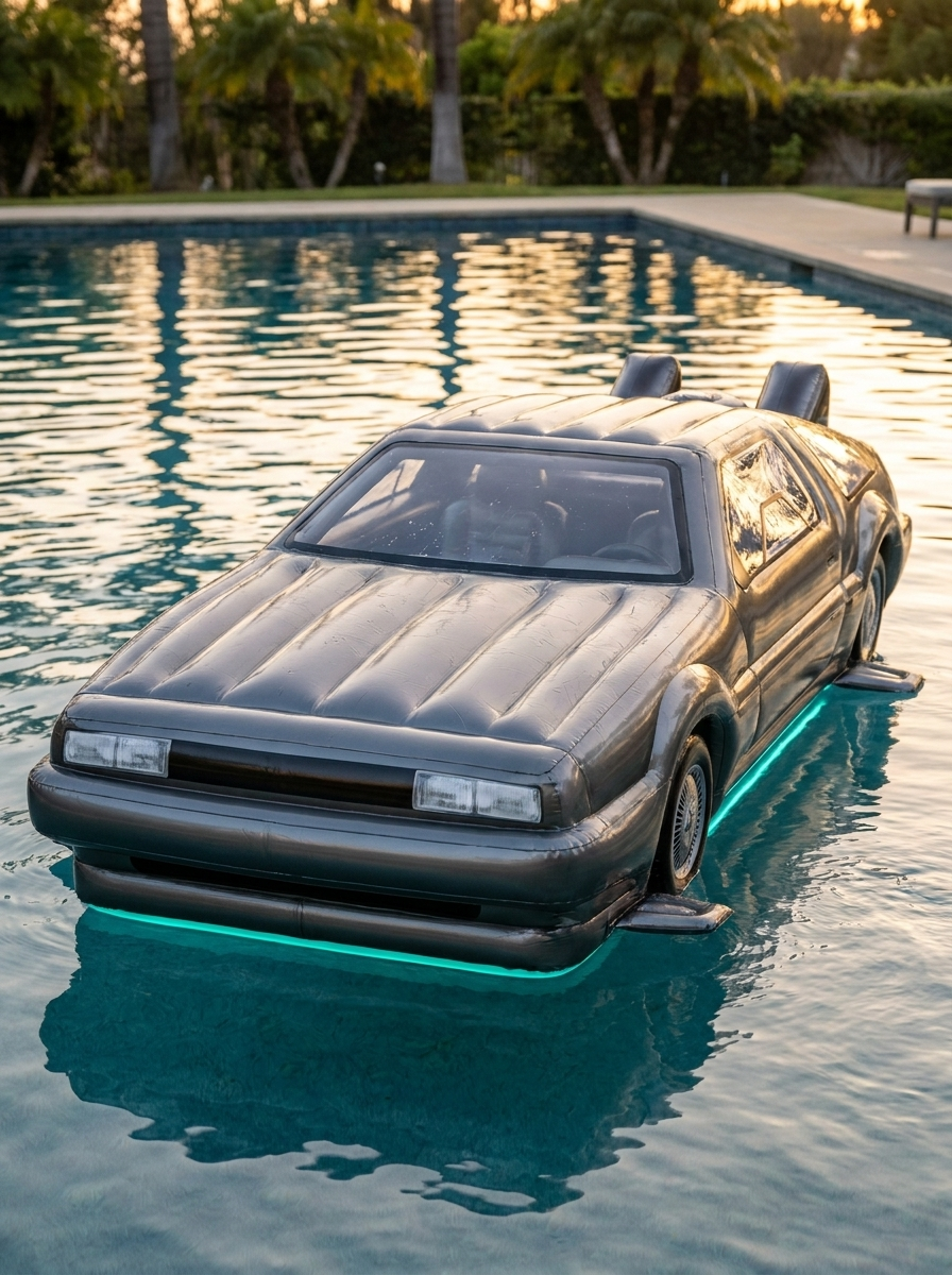 Deluxo Flying Car Float